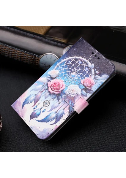 Redmi 15C 5g / 4g Eu 173MM Için Renkli Çizim Deri Kılıf (Yurt Dışından) modelleri