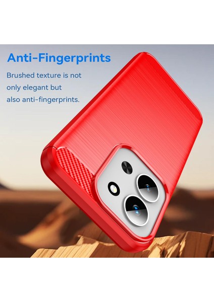 Redmi 15C 5g / 4g Eu 173MM Için Fırçalanmış Tpu Kılıf (Yurt Dışından) modelleri
