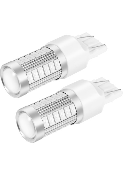 7443 T20 LED Ampuller Kırmızı 900 Lümenler Süper Parlak Dönüş Sinyalleri Işık Frenini Durdurma Park Işığı Geri Ters Işık Kuyruğu Ampul Dc 12V 3 6W (2 Paket) (Yurt Dışından) fiyatları