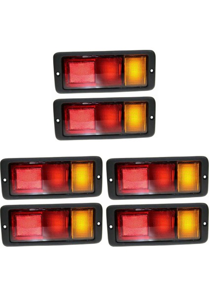 6pcs Arka Kuyruk Işık Tampon Mitsubishi Shogun Pajero 1992-1999 Için Gündüz Sürüş Lambaları (Yurt Dışından)