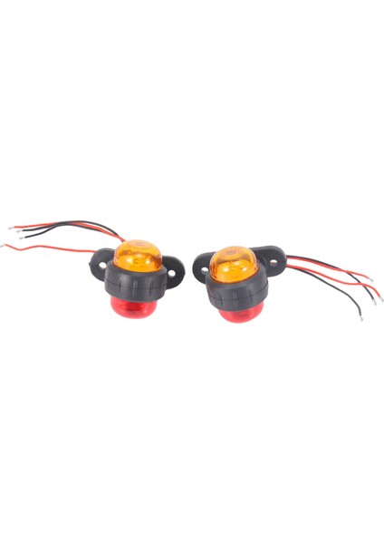 4pcs Kamyon Römork LED Lambalar 24V Araba Yan Işaretleri Işıklar Uyarı Sinyal Yan Işaretleme Işık (Yurt Dışından) fırsatları