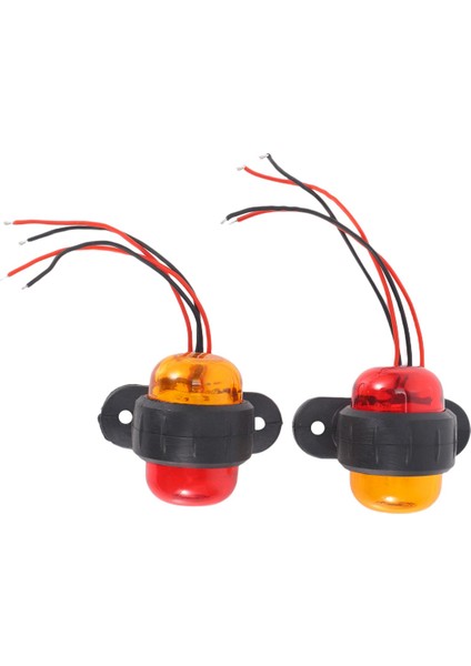4pcs Kamyon Römork LED Lambalar 24V Araba Yan Işaretleri Işıklar Uyarı Sinyal Yan Işaretleme Işık (Yurt Dışından) indirimleri