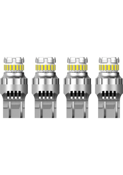 4x T20 7440 W21W LED Canbus Ters Işıkları W21/5W 7443 LED Ampul Fren Sinyal Işıkları 6500K Süper Parlak Kuyruk Lambası (Yurt Dışından) fiyatları