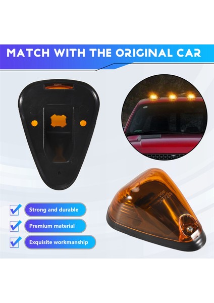 5 Packs Kabin Markeri Işık Amber Lens Çatı Çalışma Işık/ford F150 F250 F350 F450 F550 F65 E150 1999-2016 (Yurt Dışından) indirimleri