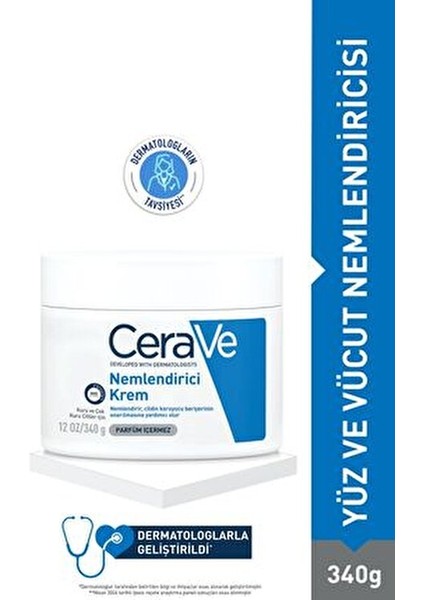 Nemlendirici Krema Kuru Ciltler İçin Vegan Formül 340 gr Parfümsüz fiyatları