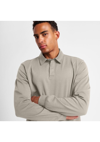 25S-1262-25N Uzun Kol Polo Yaka Tshırt fırsatları