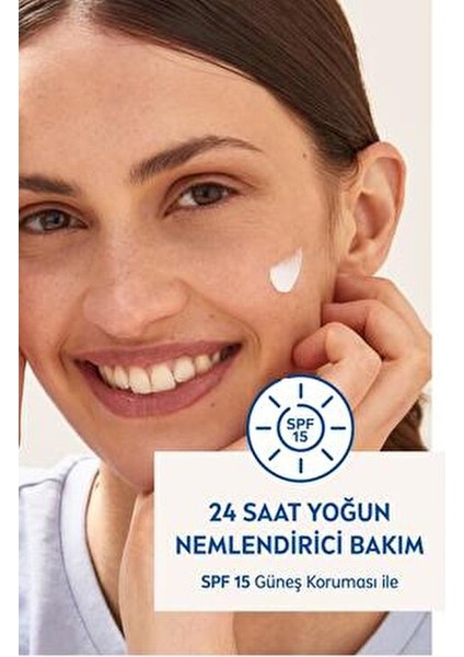 Besleyici Gündüz Kremi Kuru Ciltler İçin 24 Saat Nemlendirme 50 ml C Vitamini İçerir modelleri