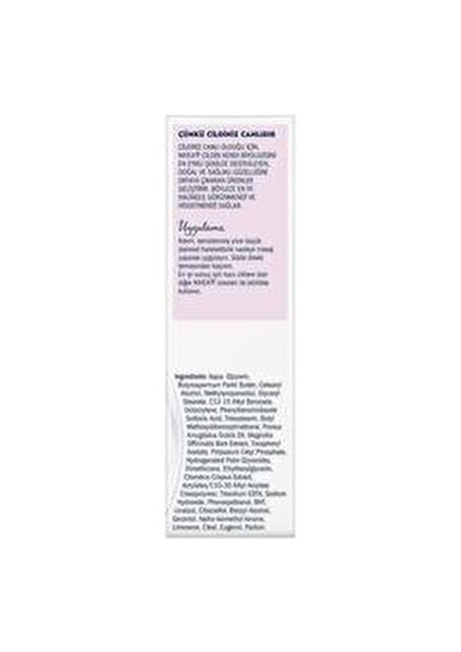 Besleyici Gündüz Kremi Kuru Ciltler İçin 24 Saat Nemlendirme 50 ml C Vitamini İçerir
