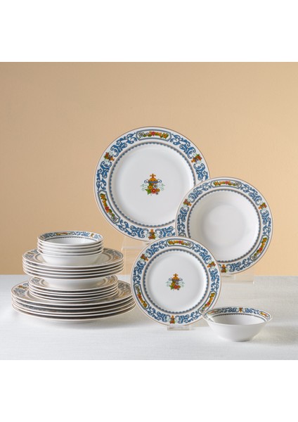 Forever Bone Vase 24 Parça 6 Kişilik Yemek Takımı