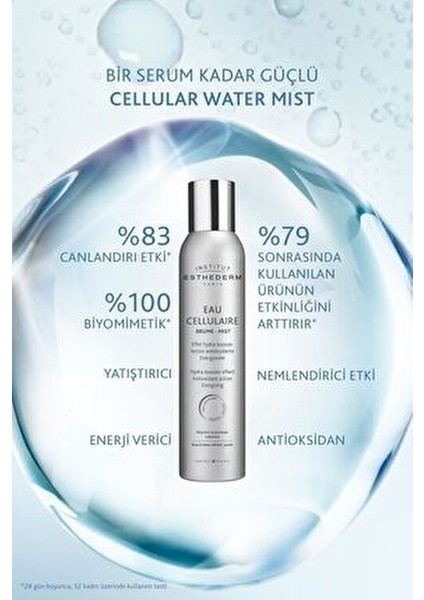 Cellular Water Mist 200 ml Enerji Veren Antioksidan Nemlendirici Normal Ciltler İçin modelleri