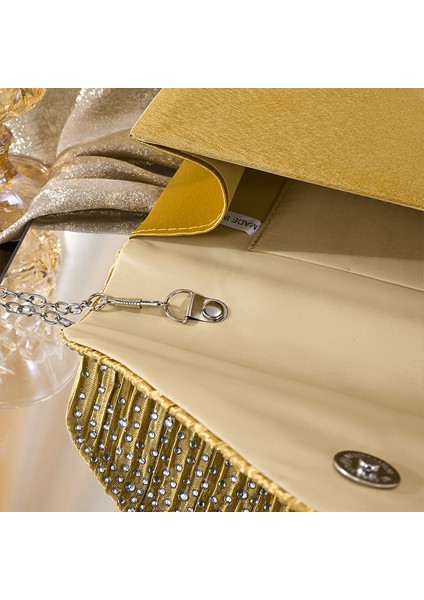 Yeni Stil Rhinestones Zincir Bayan Ziyafet Debriyaj Çanta (Yurt Dışından) modelleri