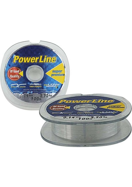 Power Line Super Premıum 100 M.bobin Misina 0,10 mm