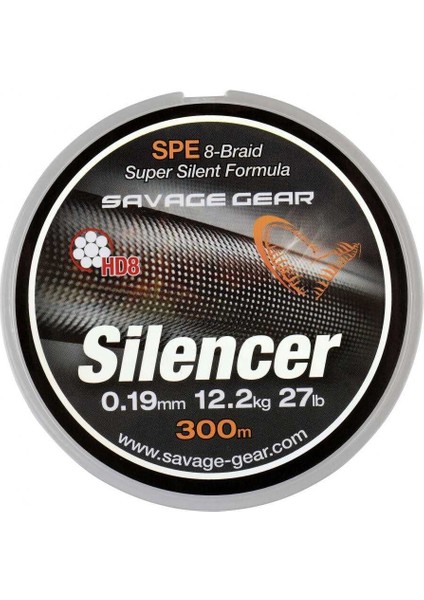 Hd8 Silencer Braid 300 mt Green Örgü Ip 0,36 mm