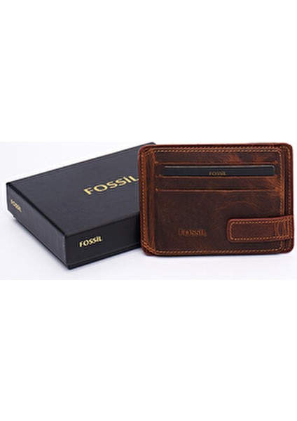 Kartlık Cüzdan Erkekler İçin Şık Tasarım Mıknatıslı 1.Sınıf Deri