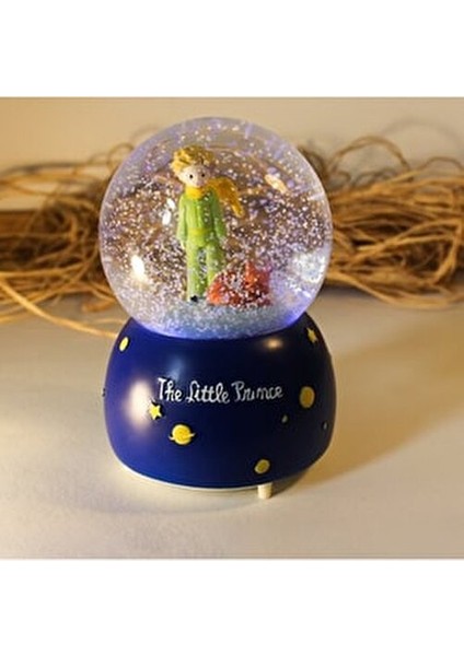 Küçük Prens Işıklı Müzikli Kar Küresi Renkli Işıklar ve Dinlendirici Müzik fiyatları