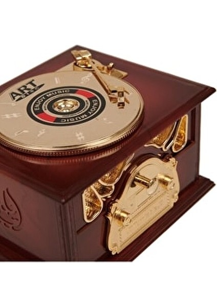 Nostaljik Gramofon Tasarımlı Müzik Kutusu indirimleri