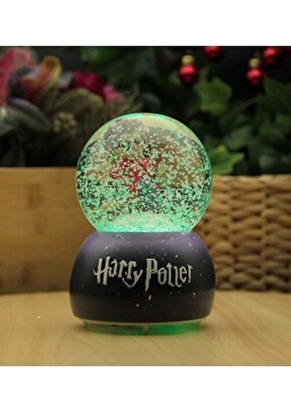 Harry Potter Kar Küresi Işıklı ve Müzikli Cam Malzeme ile 12 cm Yükseklik Dekoratif indirimleri