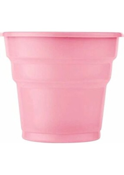 Pembe Plastik Tabak Bardak Çatal Seti 25 Parça fiyatları