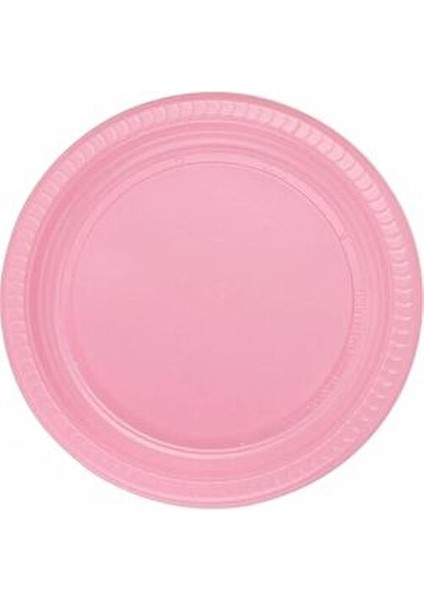 Pembe Plastik Tabak Bardak Çatal Seti 25 Parça fırsatları