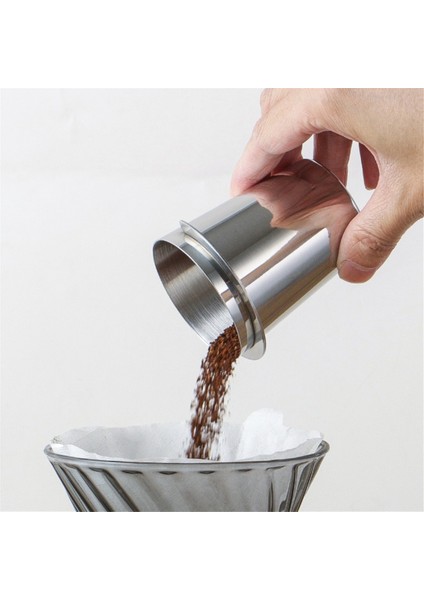 Siyah 58 mm Kahve Dozaj Kabı Paslanmaz Çelik Kahve Kupası Taşıma Kabı Paslanmaz Çelik Evrensel Toz Toplayıcı (Yurt Dışından) fiyatları