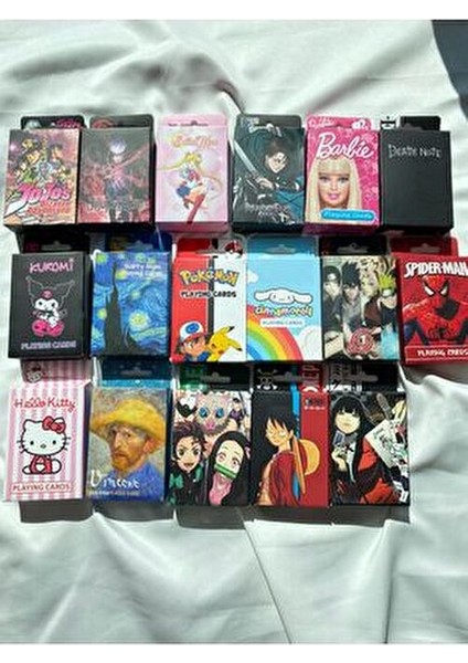 Hello Kitty Oyun Kartı 54 Parça Klasik İskambil Seti Yüksek Baskı Kalitesi