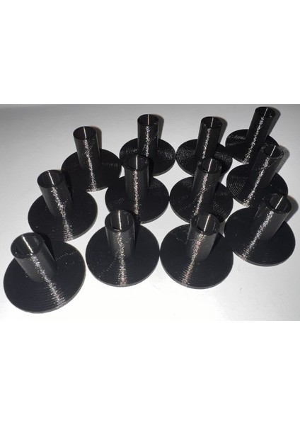 Avantaj Paketi 12’li Kısa Zil Yatağı, Short Cymbal Sleeves (1”-25,4mm) Bateri Plastik Kılıf, Zil Yatak