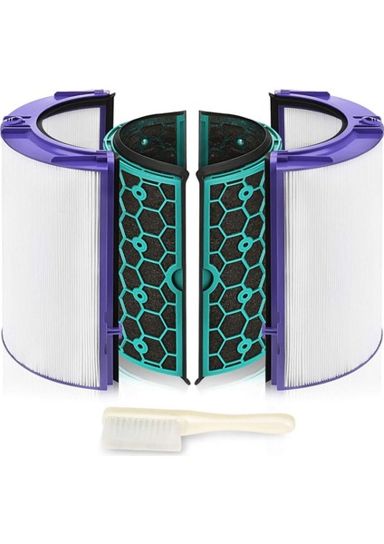 Dyson HP04 TP04 DP04 TP05 DP05 360 ° Saf Serin Fan Hepa Filtresi ve Aktif Karbon Filtresi Için Değiştirme Hepa Filtresi (Yurt Dışından)