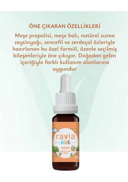 Propozen Propolisli Bitkisel Karışım - 20 ml modelleri