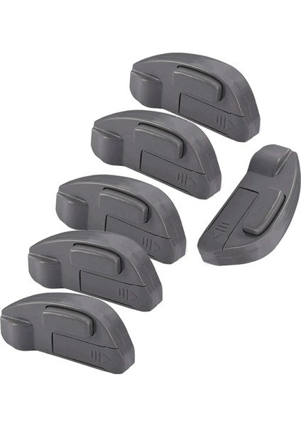 6pcs Elektrikli Süpürge Lazer Işıkları Pet Saçı Kediler Köpek Kürk Toz Ekran LED Lamba Pil Evrensel Vakum Yedek Parça Parçaları (Yurt Dışından)