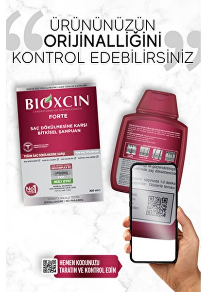Forte Bakım Şampuanı Dökülme Karşıtı Etkiyle 300 ml Tüm Saçlar İçin
