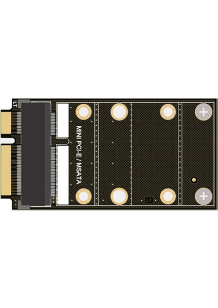 Mini Pcıe/msata Adaptörü Katı Hal Sürücü Dönüştürücü Genişletme Kartı Test Kartı Msata SSD Mini Pcı Express Wifi Kartı (Yurt Dışından) modelleri
