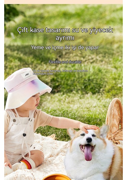 Stil Sevimli Pet Silikon Açık Taşınabilir Katlanabilir Saklama Pet Kase (Yurt Dışından) modelleri