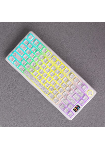 131 Tuşlu Pbt Tuş Takımı Termal Süblimasyonlu Yan Tarafı Kazınmış Şeffaf Tuş Takımları Oyun Klavyesi Için Beyaz (Yurt Dışından) indirimleri