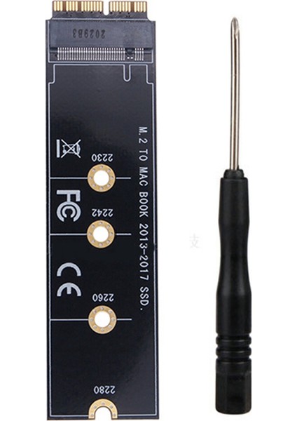 MacBook Air Pro 2013-2017 A1465 A1466 A1398 12+16PIN - Nvme M-Key M.2 Pcı-E 4.0 SSD Sabit Disk Adaptörü Dönüştürücü (Yurt Dışından)