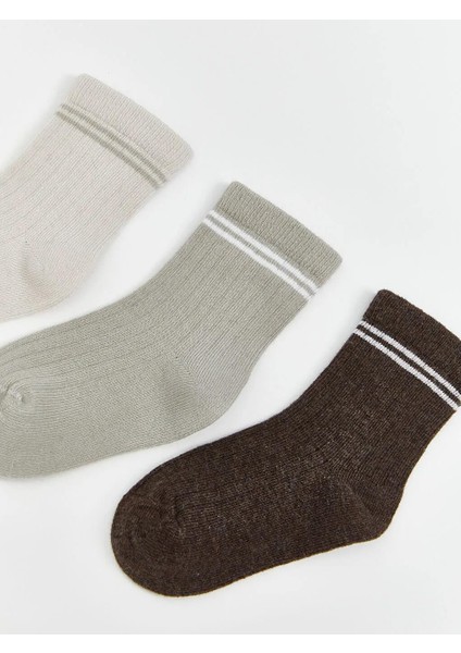 Erkek Bebek Soket Çorap 3'lü (W5) fiyatları
