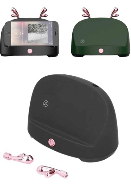 Telefon Tutucu Bluetooth Hoparlör Geyikli Renkli Uzun Ömürlü