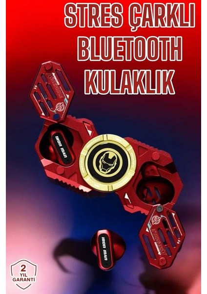 Bluetooth Kulaklık Stres Çarklı Döndürülebilir Uzun Şarj Süreli Oyuncu Kulaklığı fiyatları