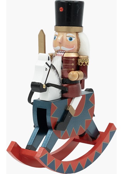 Sallanan At Gold Kılıçlı Nutcracker 30CM modelleri