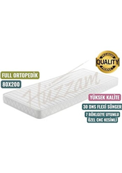 Tek Kişilik Sünger Yatak 80 x 200 x 12 cm Yaysız Konforlu Tasarım indirimleri