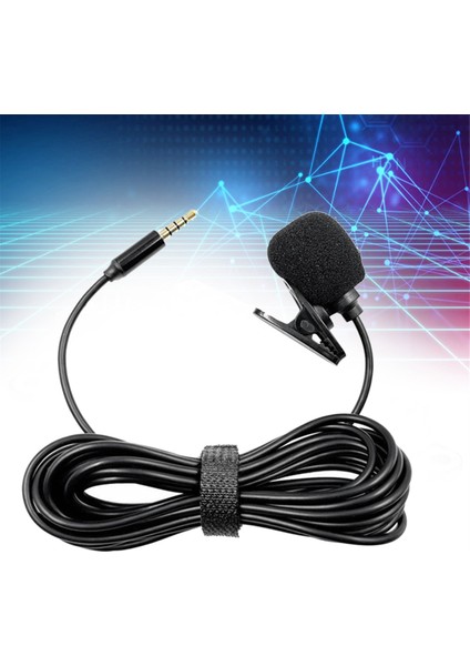 Yaka Mikrofonu Stereo Ses Mini Kablolu Mikrofon 3,5 mm Fiş Cep Telefonu Tablet Dizüstü Bilgisayar Için (Yurt Dışından) modelleri