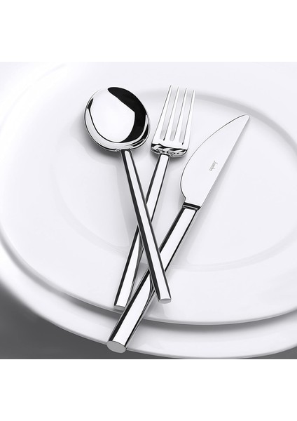 8100 84 Parça 12 Kişilik Çatal Kaşık Bıçak Seti Kutulu fırsatları