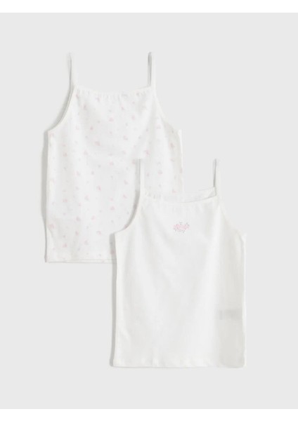 Kare Yaka Kız Çocuk Atlet (W5)