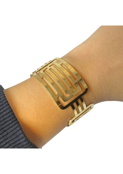 5363 Labirent Model Altın Renkli Bijuteri Bilezik modelleri