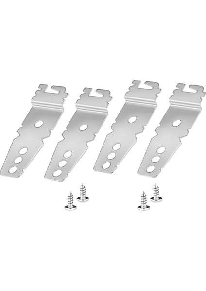 4'lü Premium Bulaşık Makinesi Montaj Braketi, Whirl-Pool, Ken-More Için Vidalı Tezgah Altı Bulaşık Makinesi Braketi (Yurt Dışından)