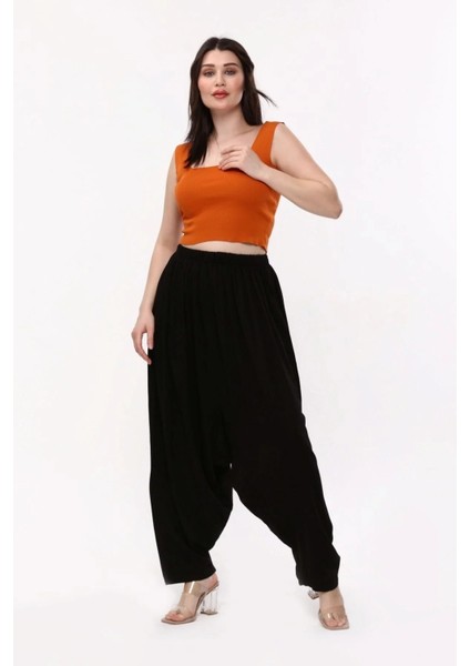 Siyah Yöresel Viskon Dokuma Şalvar fiyatları