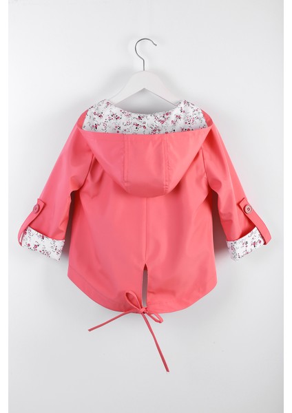 Pembe Kız Çocuk Trençkot modelleri