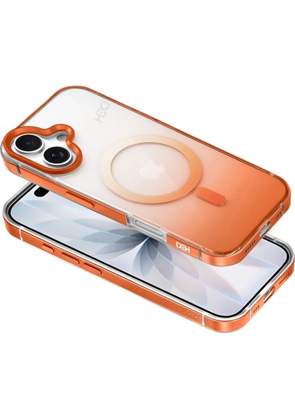 Apple iPhone 17 HBC-395 Altai Magsafe Kapak - Turuncu fiyatları