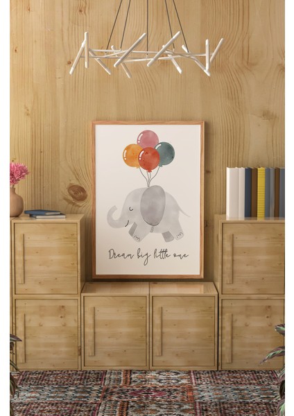 Ahşap Çerçeveli Mdf Tek Tablo Çocuk Odası Dekoru Tablo (Kendi Tablo Setinizi Oluşturacağınız Liste) 23 x 32 Çerçeveli 1090