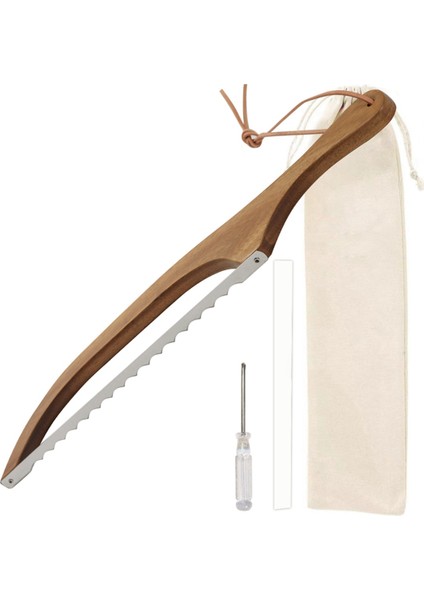 Ev Yapımı Ekmek Için Bükülmeye Karşı Dayanıklı Ahşap Ekmek Kesici Ekmek Testeresi Sandviç Dilimleyici Tost Testeresi (Yurt Dışından) modelleri