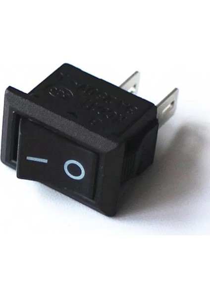 MR-125B Mini (S) Siyah Işıksız Anahtar On-Off 2p